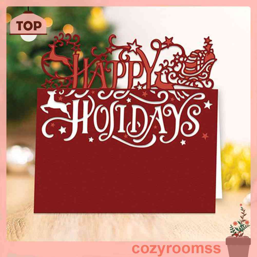 Khuôn Cắt Giấy Kim Loại Họa Tiết Giáng Sinh