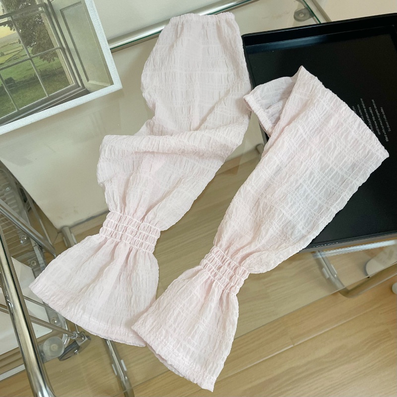 Đôi Găng Tay Chống Nắng Cỡ Lớn Thoáng Khí Màu Sắc Ngọt Ngào Thời Trang Xuân Hè Cho Nữ