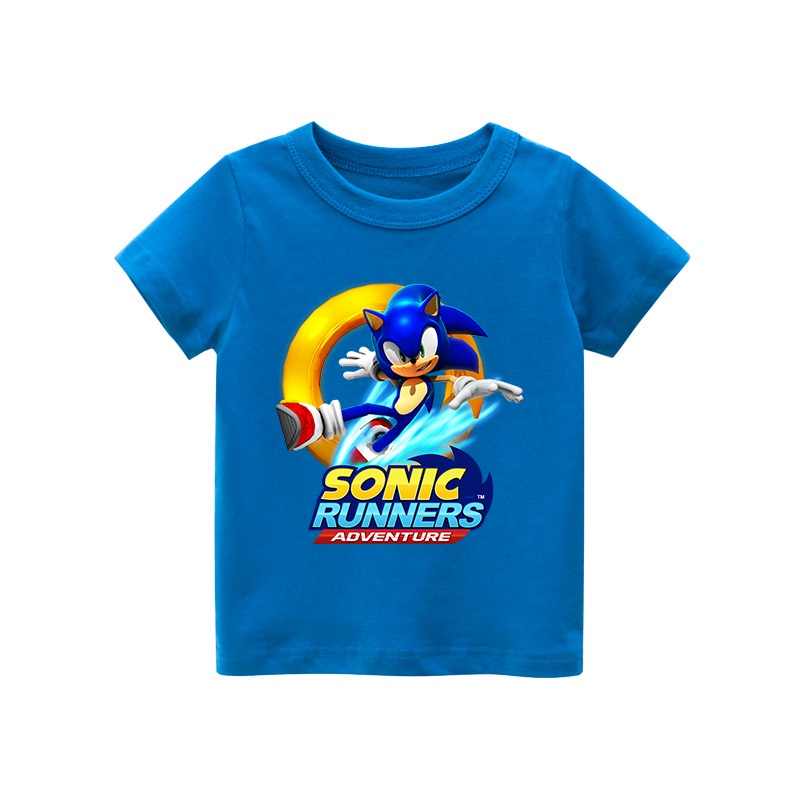 Áo thun trẻ em SONIC 6 , 8 màu áo, đầy đủ size có big size, MÀU KHÁC NHẮN TIN SHOP