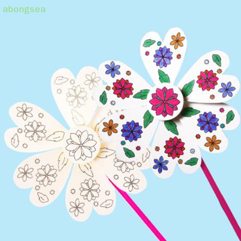 Abongsea Cối Xay Gió Trống Dùng Làm Đồ Chơi DIY Cho Bé Mẫu Giáo