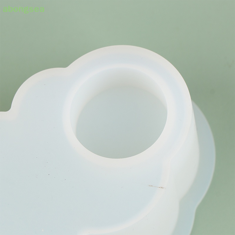 1 Khuôn Silicon Đổ Xi Măng Làm Giá Đỡ Đèn