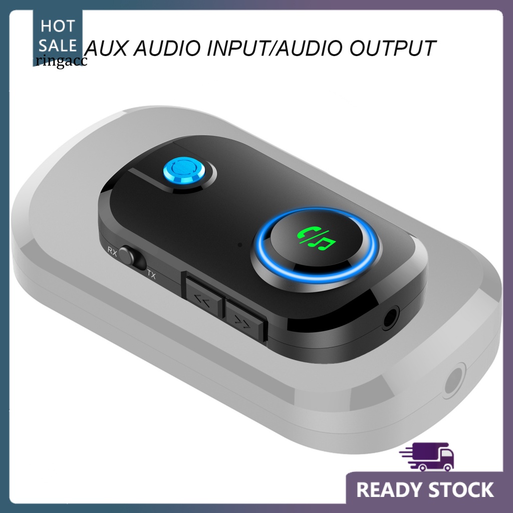 Thiết Bị Nhận Tín Hiệu Bluetooth 5.0 RGA 2 Trong 1 Cho Loa Xe Ô Tô Và Phụ Kiện