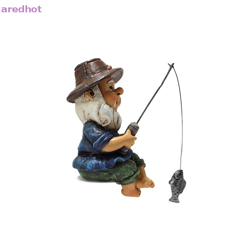 Đồ trang trí Gnome Mini Bằng Nhựa Dùng Trang Trí Sân Vườn Mới