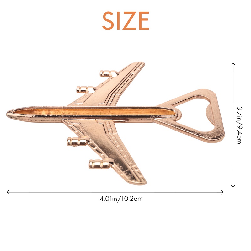 Bộ 12 Dụng Cụ Mở Nắp Chai Hình Máy Bay Độc Đáo