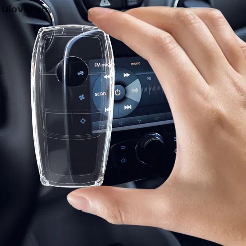 Vỏ Bảo Vệ Chìa Khóa Xe Hơi Mercedes Benz Class Bằng TPU Trong Suốt
