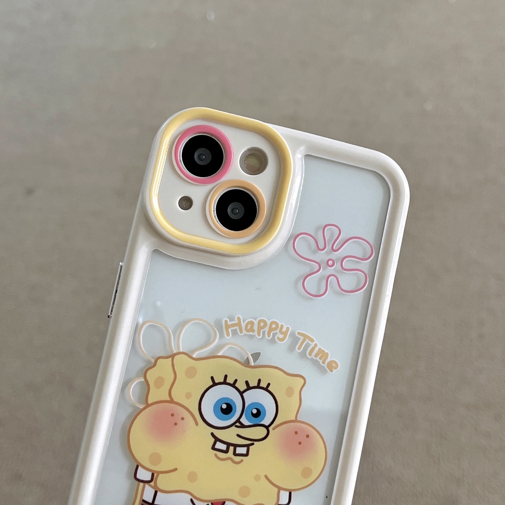 Ốp Lưng Chất Liệu TPU Trong Suốt Chống Sốc Họa Tiết Hoạt Hình Cho Apple IPhone 14 13 12 11 Pro Max