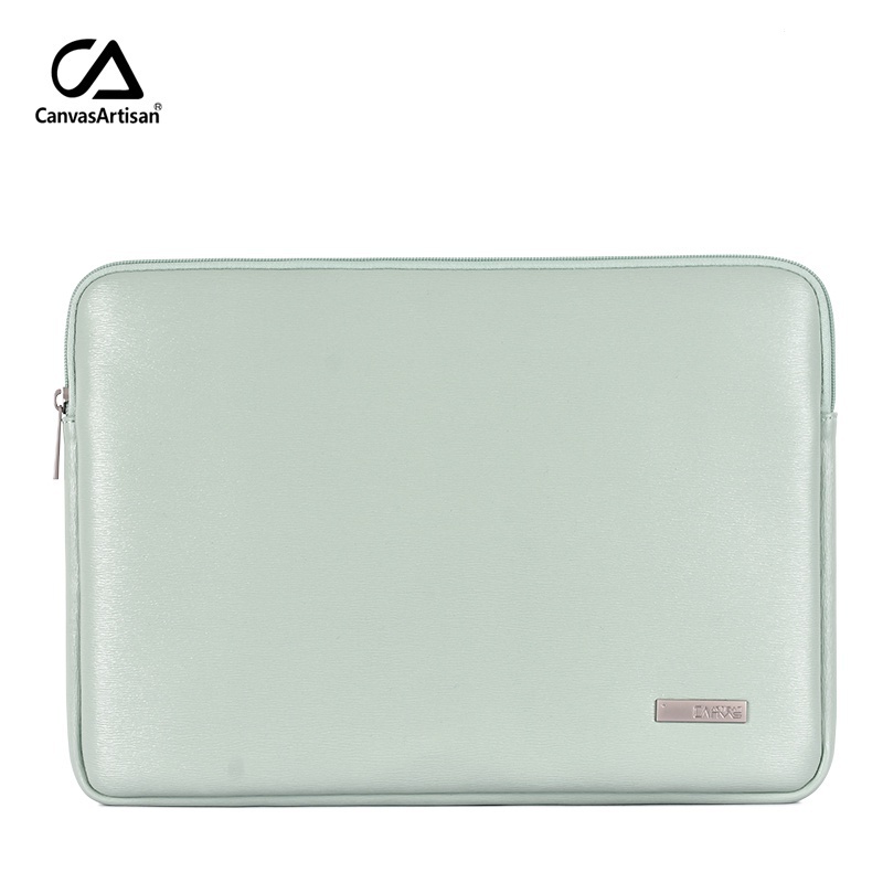 Bao Da Máy Tính Bảng PU CanvasArtisan Màu Kẹo Chống Sốc Chống Nước Cho Air M1 M2 Acer Dell 11 / 12 / 13 / 14 / 15 inch