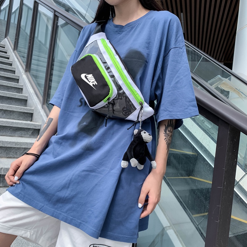 Nike4160 The New Men's and Women's Waist Bag Fashion School Travel  One Shoulder Shoulder bag #8