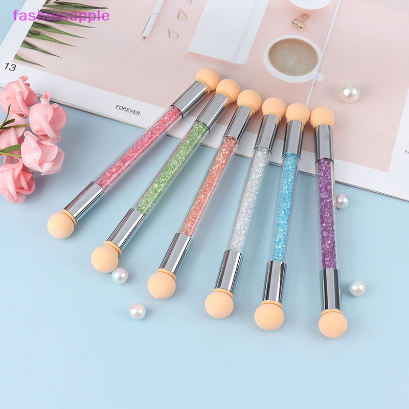 Cọ Trang Trí Móng Tay Hai Đầu Có Tay Cầm Đính Đá Xinh Xắn Ốp Điện Thoại Thời Trang Sang Trọng Cho glory glory