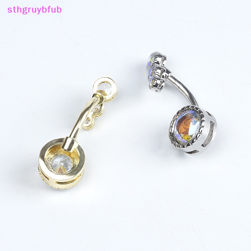 Khuyên Rốn Đính Đá Zircon Thời Trang Cho Nữ