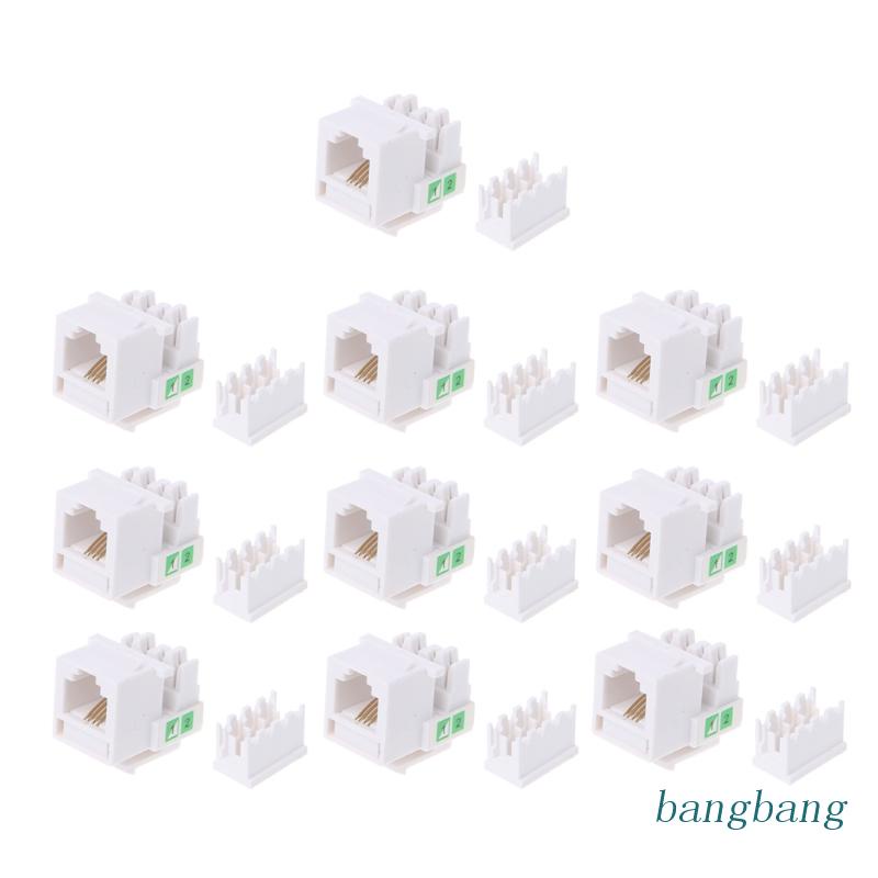 Set 10 Mô Đun Mở Rộng Tín Hiệu Âm Thanh Điện Thoại Di Động RJ11 CAT3