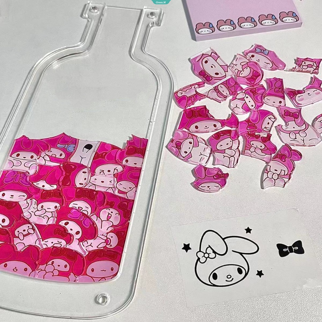 Sanrio Kuromi Cinnamoroll Đồ Chơi Lắp Ghép Lập Thể Hình Hoạt Hình Dễ Thương Làm Quà Tặng Sinh Nhật Cho Bạn Bè [GM