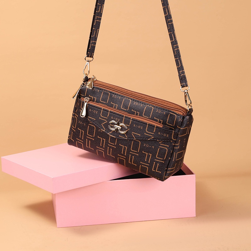 Túi Đeo Chéo Dáng Vuông Nhỏ Đựng Điện Thoại Thời Trang Xu Hướng Mới Cho Nữ