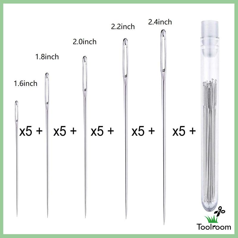 Bộ 25 Cuộn Chỉ Thêu 5 Kích Cỡ