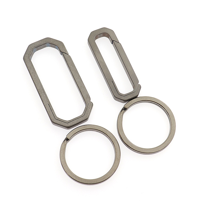 Móc Treo Chìa Khóa Bằng Hợp Kim Titan Tháo Lắp Nhanh