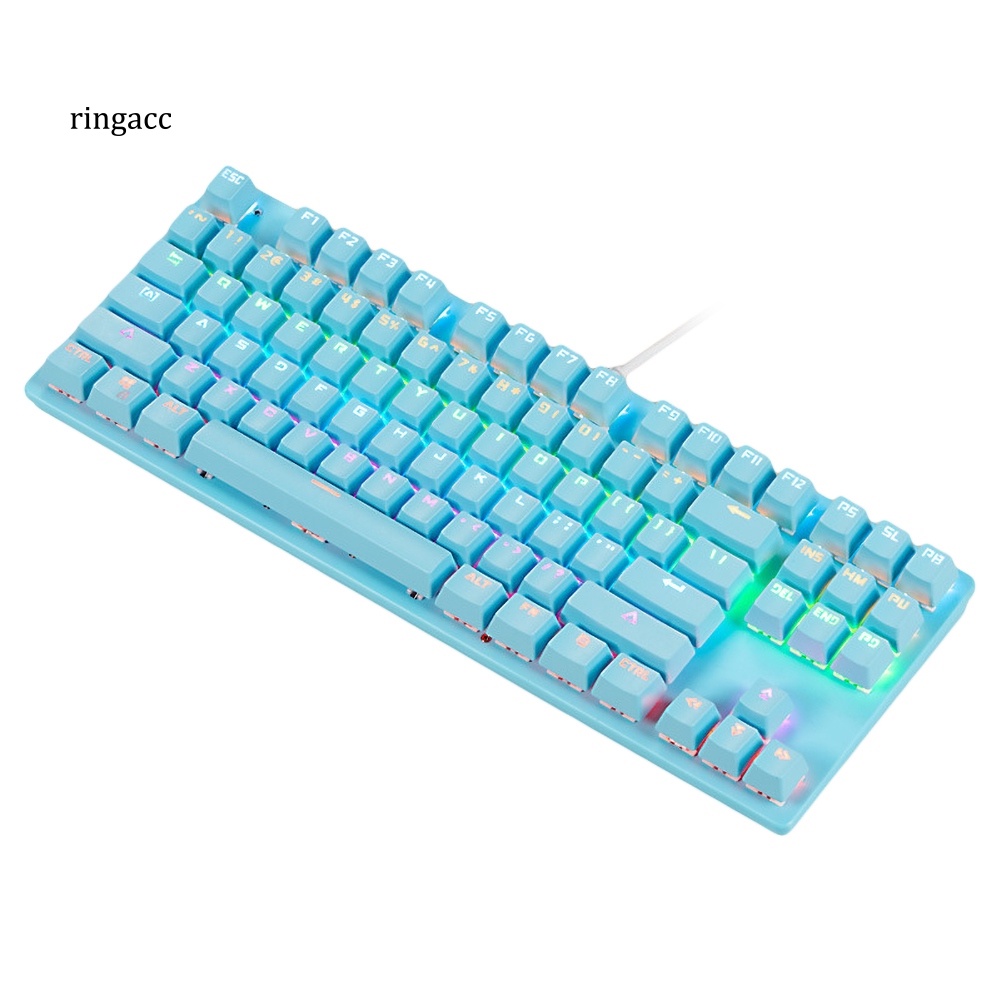 Bàn Phím Cơ Chơi Game RGA K70 Có Đèn LED Nhiều Màu Dành Cho Máy Tính Để Bàn