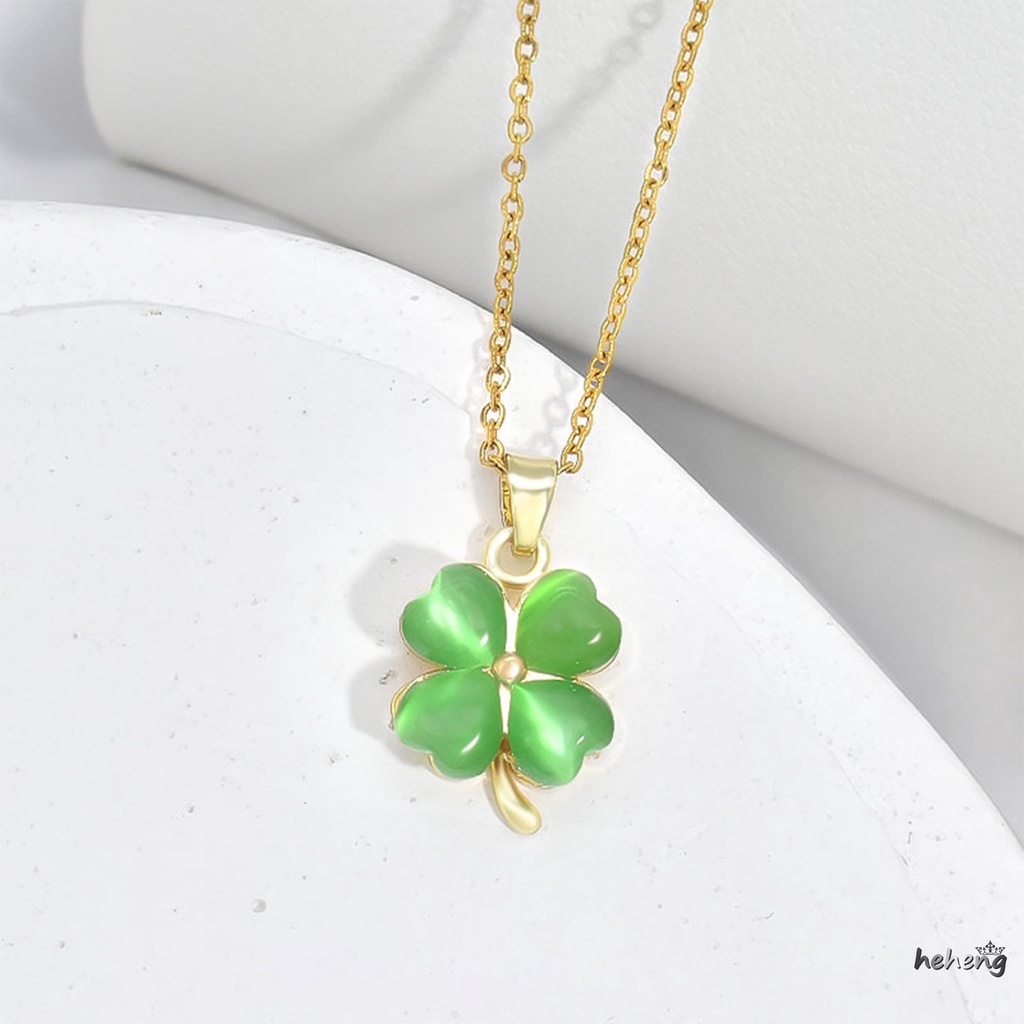 Vòng cổ Mặt Đá Opal Thủ Công Siêu Bền Cho Nữ