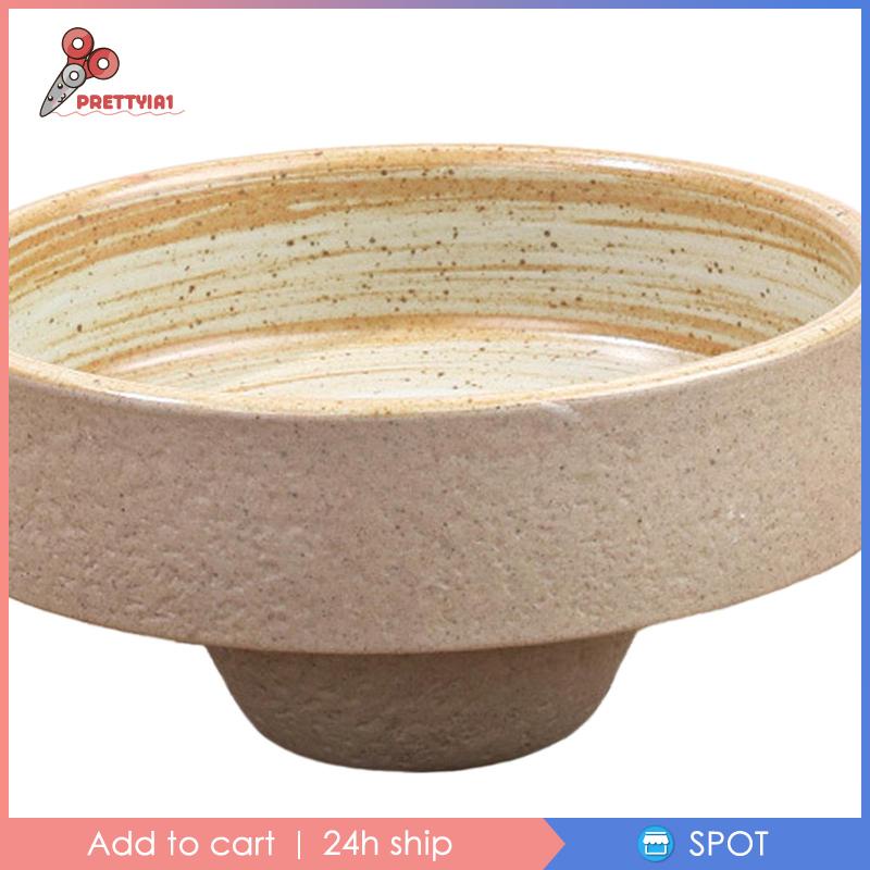 [Prettyia1] Bình Hoa Sứ Ikebana Giá Đỡ Bình Hoa Phật Giáo Để Bàn Trang Trí Tiệc Trà