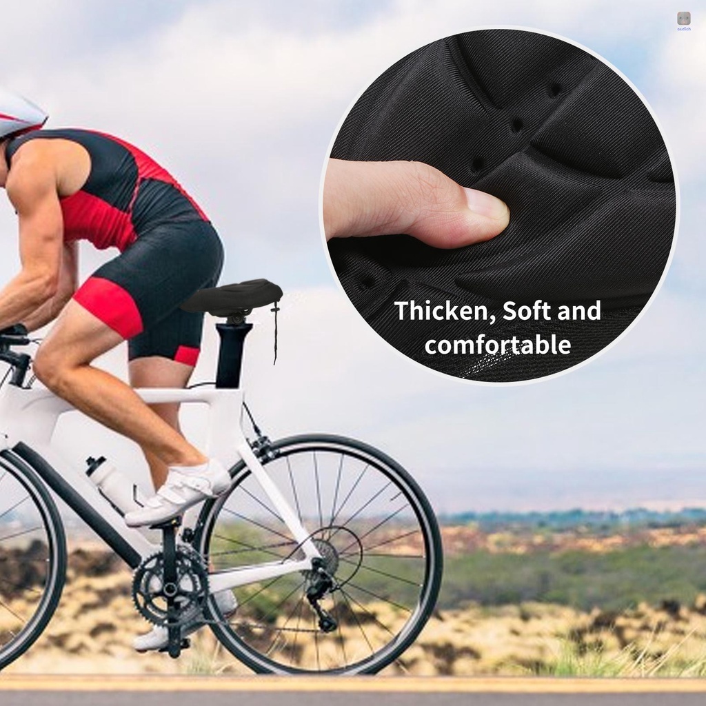 Vỏ Bọc Yên Xe Đạp Bằng Silicon Mềm Thoáng Khí Chống Trượt Chống Thấm Nước Dành Cho Nam Nữ