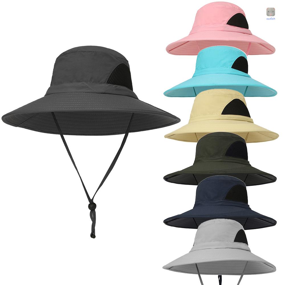Mũ Rộng Vành Chống Nắng Tia UV Tiện Dụng Khi Đi Cắm Trại / Leo Núi
