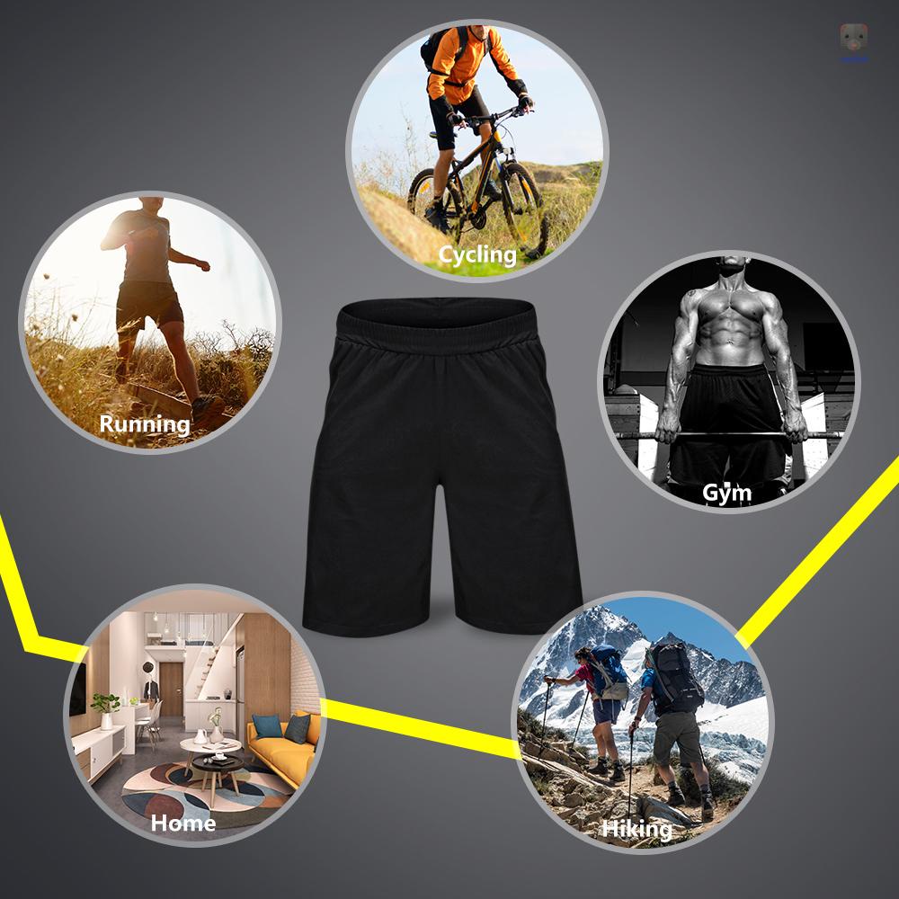 Quần ngắn đi xe đạp Nam Lixada Siêu Nhẹ Phối Lưới Lưng