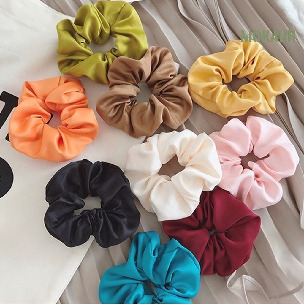 Dây Cột Tóc Co Giãn Phong Cách Pháp Cổ Điển Thời Trang Cho Nữ