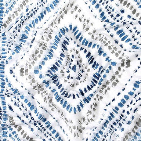 Khăn Choàng Nhẹ In Màu Nhuộm Họa Tiết Hình Học Thời Trang Xuân Hè Thoáng Khí Cho Nữ