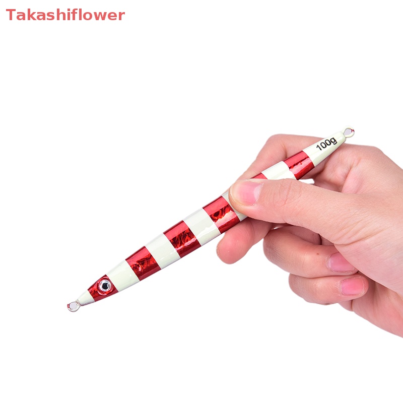 Mồi Câu Cá 100g Bằng Kim Loại Phát Sáng Độc Đáo