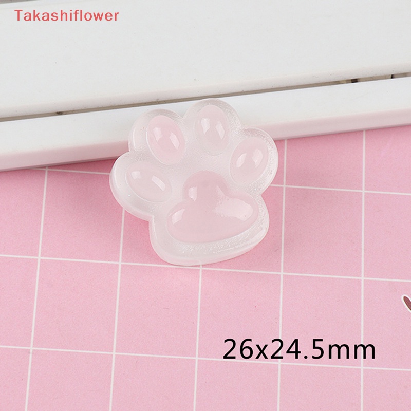 Bộ 5 Móng Vuốt Mèo Dạ Quang Bằng Nhựa Resin Màu Sắc Ngẫu Nhiên DIY