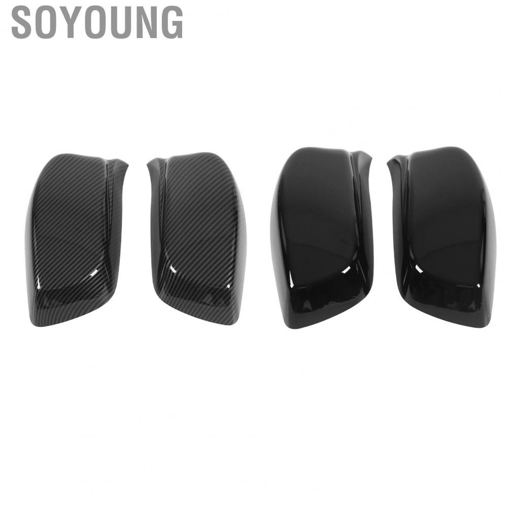 Soyoung Side Door Mirror Cover  Long Durability 51167078360 Left Right Weatherproof for 5 6 Series E60 E61 E63 E64