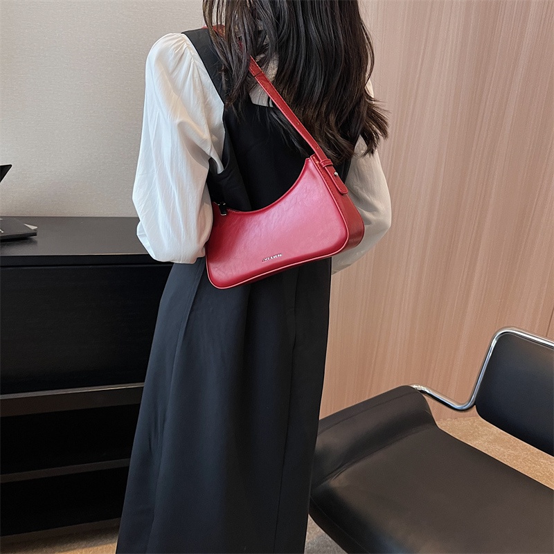 Túi Đeo Chéo Da PU Màu Trơn Thời Trang Chất Lượng Cao Cho Nữ