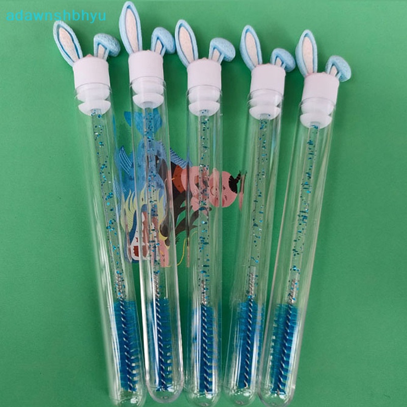 Mascara Chuốt Lông Mi / Lông Mày adawnshbhyu Thiết Kế Tay Cầm Hình Tai Thỏ Đính Pha Lê