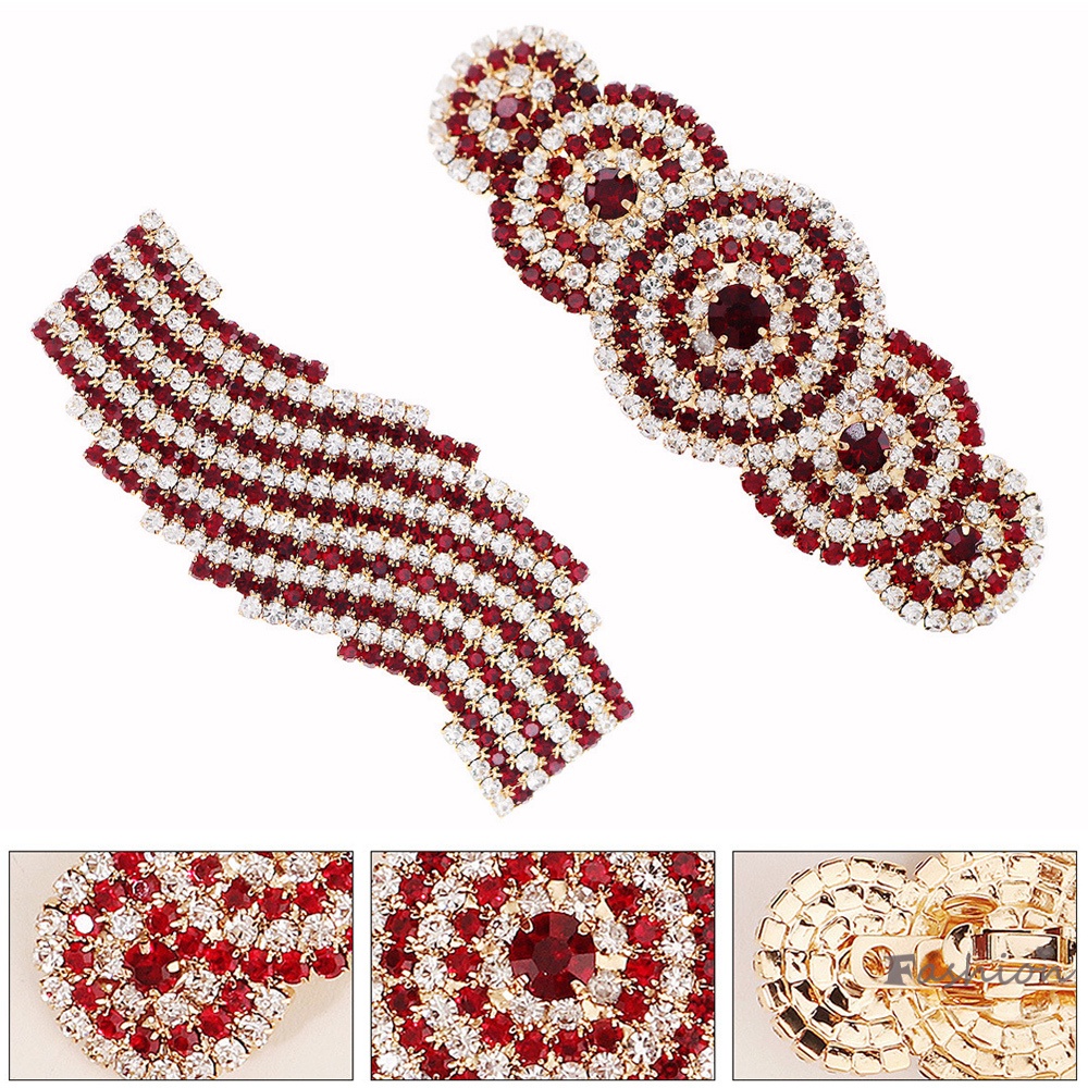 Kẹp Tóc Vàng Đính Đá Sang Trọng