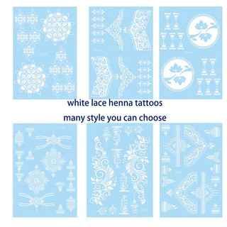 Hình xăm dán họa tiết hoa văn mandala