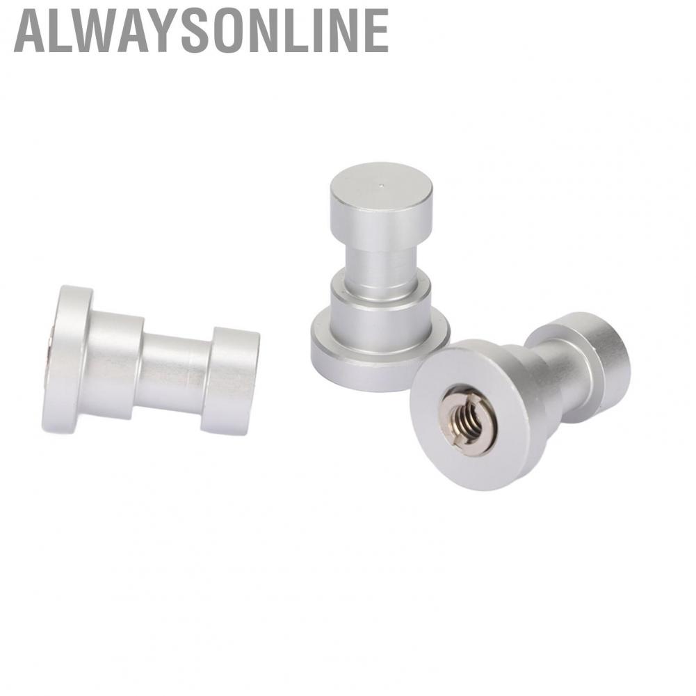 Alwaysonline Tripod Screw Adapter Durable 14 Inch To 38 Conversion