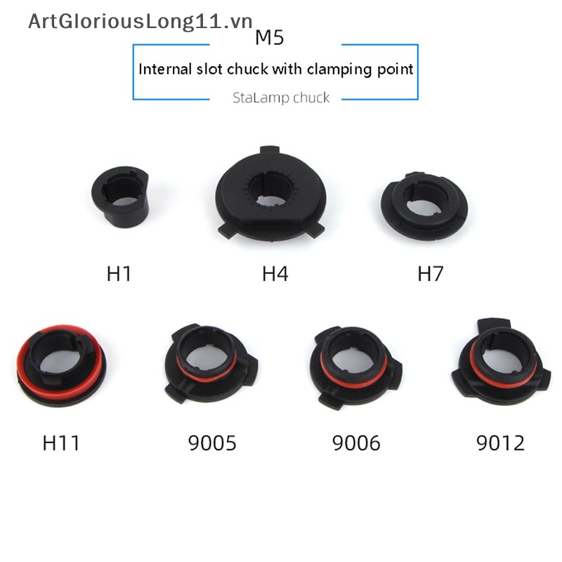 Giá Đỡ Đèn Pha LED H1 H4 H7 H11 9005 9006 9012 Chịu Nhiệt Độ Cao Cho Xe Hơi