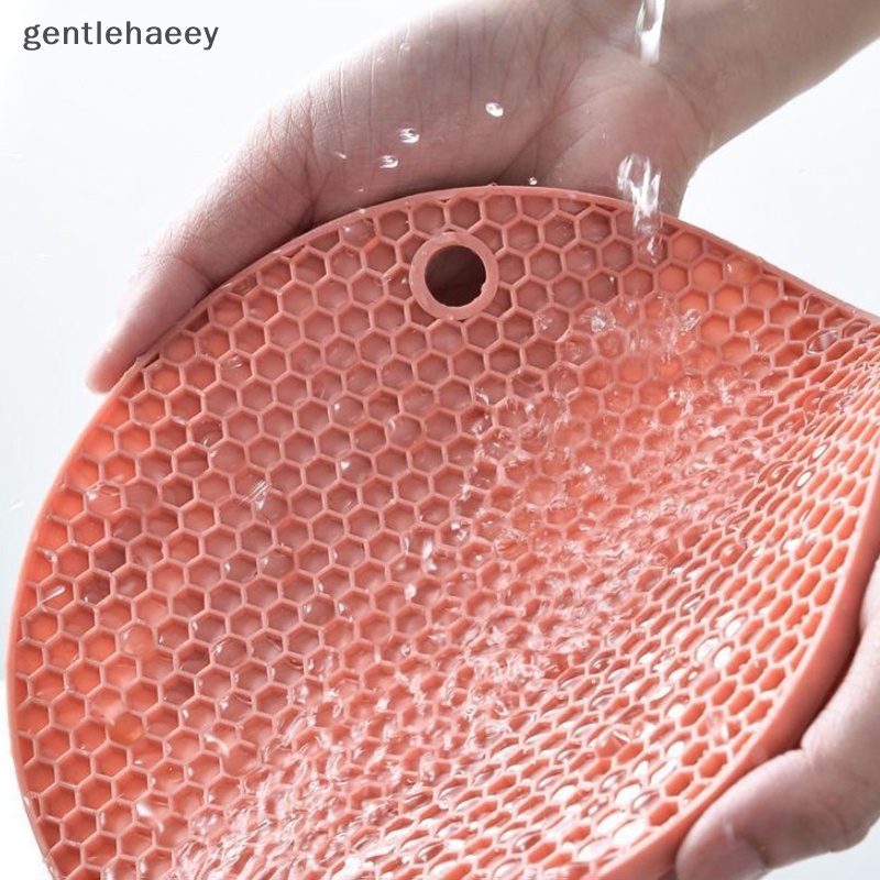 Miếng Lót Ly Hình Tròn Bằng Silicone Cấp Thực Phẩm Chống Trượt