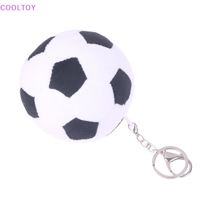 Quả Bóng Đá Nhồi Bông Mềm Mại Trang Trí Túi Xách Cho Bé