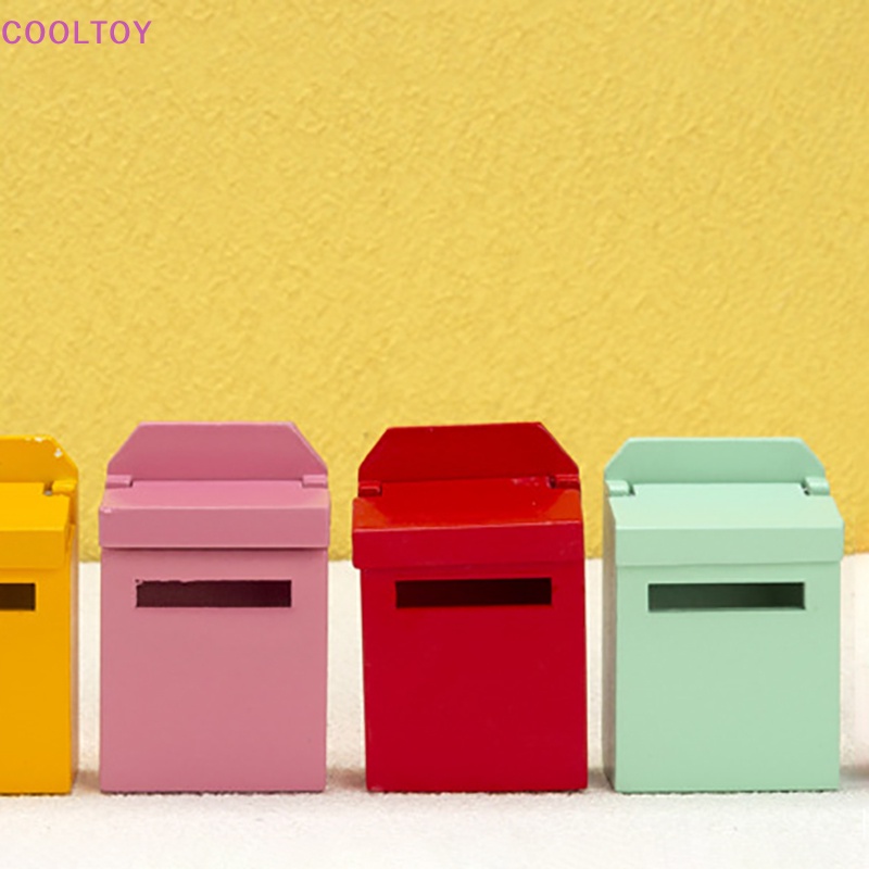 Cooltoy 1 Mô Hình Hộp Thư mini Nhiều Màu Trang Trí Nhà Búp Bê