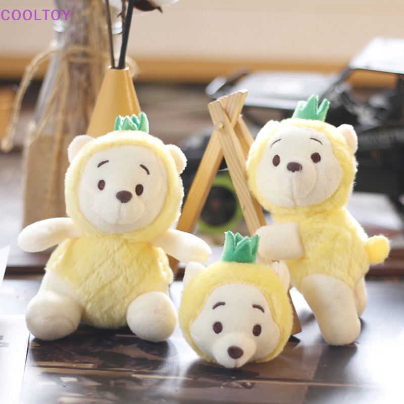 1 Móc Khóa Gấu Pooh Nhồi Bông Mềm Mại Dễ Thương