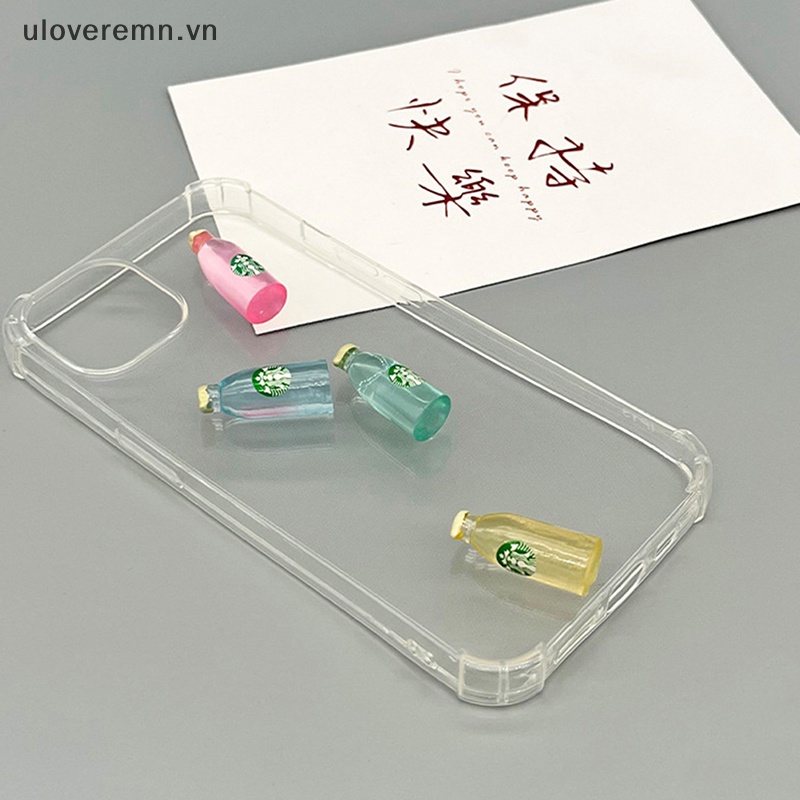 Uloveremn Set 5 Ly Cà Phê Mini Trang Trí Phong Cảnh Nhà Búp Bê