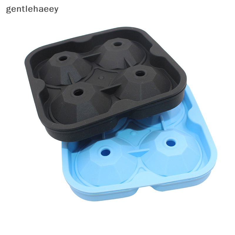 Khuôn Silicone Làm Đá Viên / Sô Cô La 4 Ngăn Tạo Hình 3D DIY