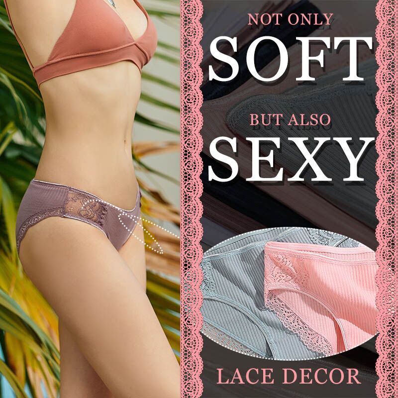 Take Talk [Hàng Có Sẵn Để Vận Chuyển] Quần Lót Cotton Thoải Mái Thân Thiện Với Da Lưng Thấp 7 Màu Cho Nữ Mới