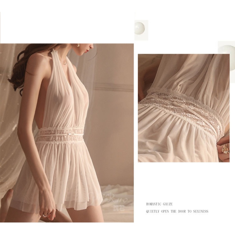 Bộ Đồ Ngủ 2 Món Bằng Vải Gạc Cổ Chữ V Thời Trang Mùa Hè Cho Bạn Gái