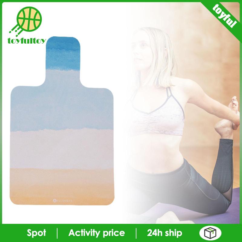 Thảm Lót Sàn Thấm Hút Mồ Hôi Kích Thước 38X22 in Di Động Tiện Dụng