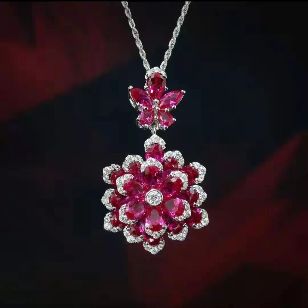 Bộ Dây ChuyềN + Bông Tai HợP Kim ĐíNh Đá Nhiề