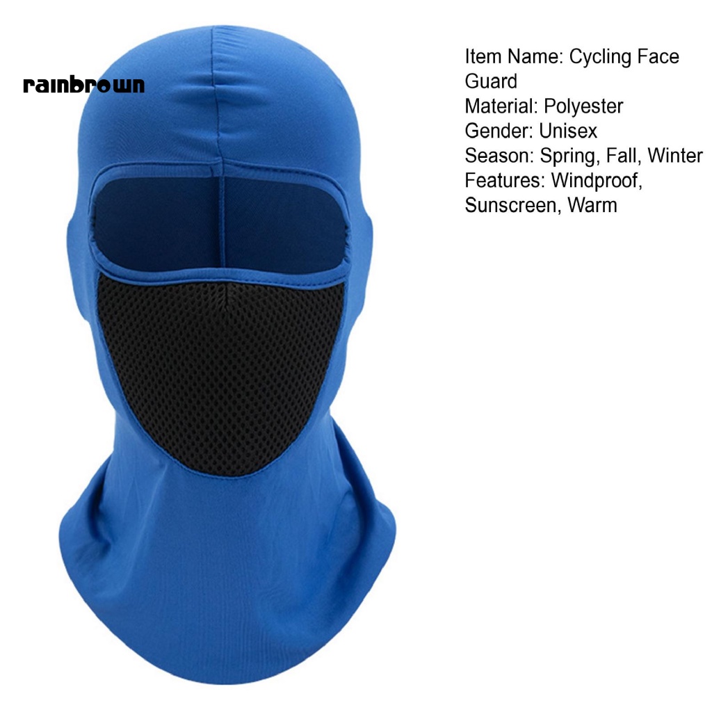 Khẩu Trang Chống Nắng Chống Bụi Có Lỗ Thoáng Khí Độ Co Giãn Cao Dùng Khi Đi Xe Đạp