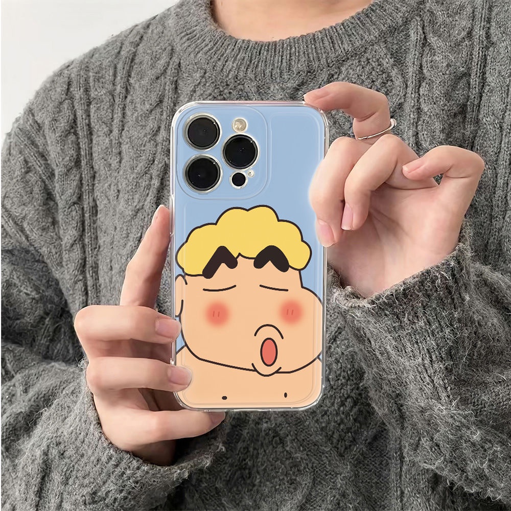 ✅Ốp Điện Thoại Mềm Chống Sốc In Hình Shin-Chan 13 Phong Cách Cho Iphone 6Inmax78Iphone12 1114pro HS16