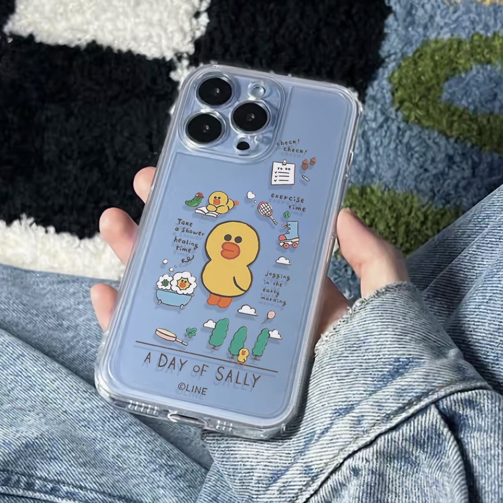 ✅Ốp Điện Thoại Mềm Chống Sốc Hình Vịt Vàng 6In Cho Iphone 14Pro 11Max 1278 13 4TTD