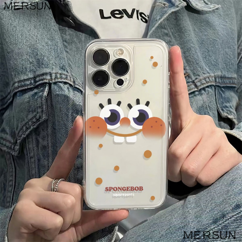 ✅Ốp Điện Thoại Dẻo Họa Tiết Hoạt Hình SpongeBob Chống Sốc Cho Iphone 6In Plusmax 11 78 1314 Pro 12 PV1X